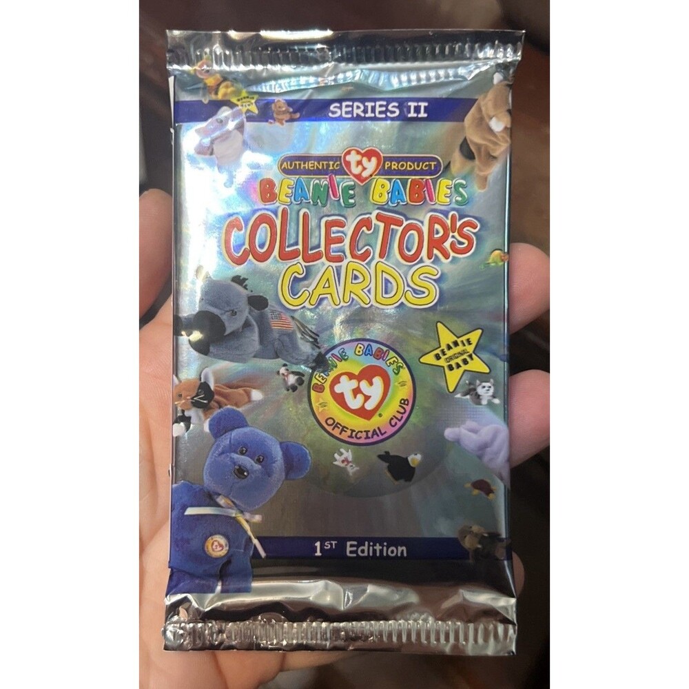 1ST EDITION PACK TY BEANIE BABIES COLLECTOR CARDS SERIES II UNOPENED 1999 NEW